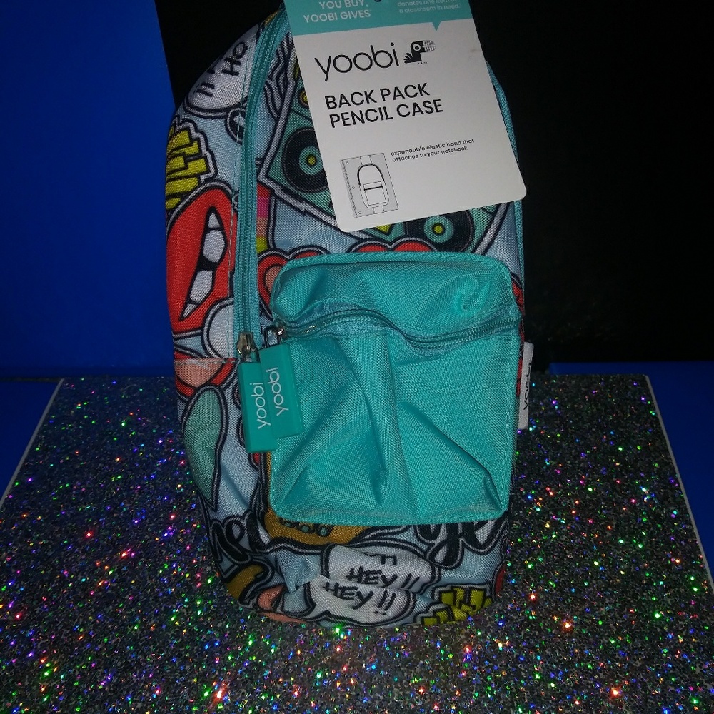 Yoobi mini backpack pencil case
